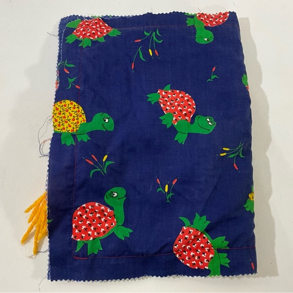 Vintage Handmade Children’s Fabric Sensory Learning Book Unique - Picture 6 of 13